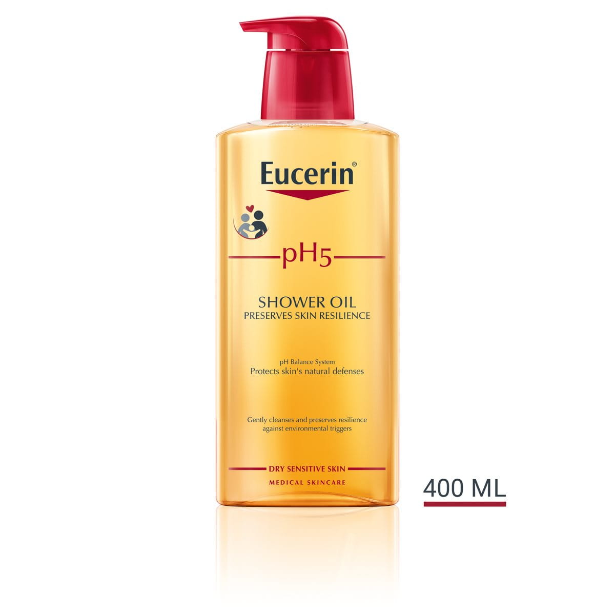Eucerin deals oil shower